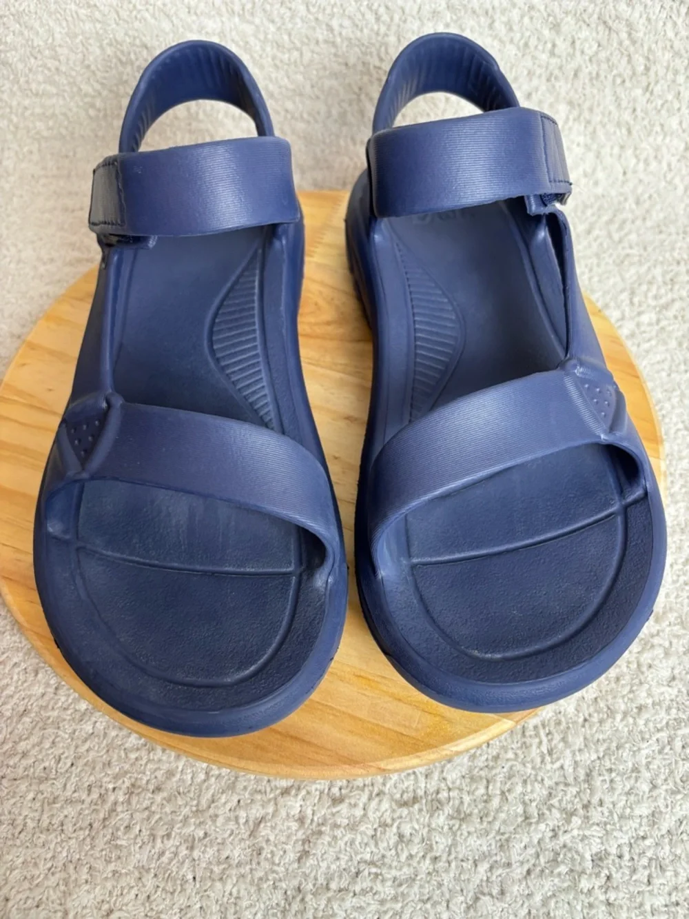 Teva Sandals Mens 7 Womens 9 Blue Hurricane Drift Strappy Open Toe Casual